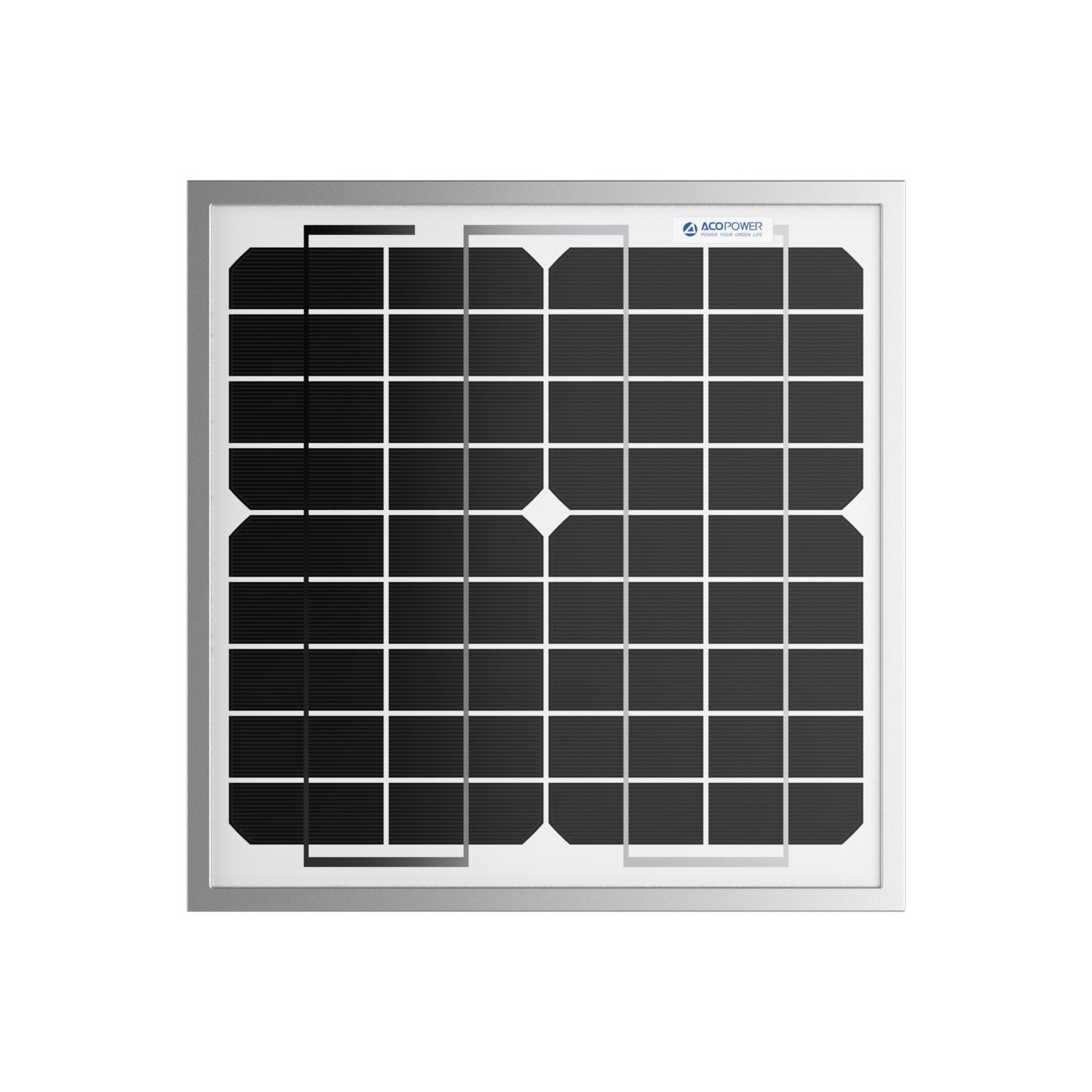 10 Watt 12 Volt Monocrystalline Solar Panel