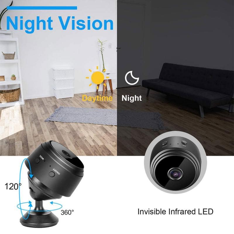 WiFi Mini Camera – Wireless Smart Security Cam